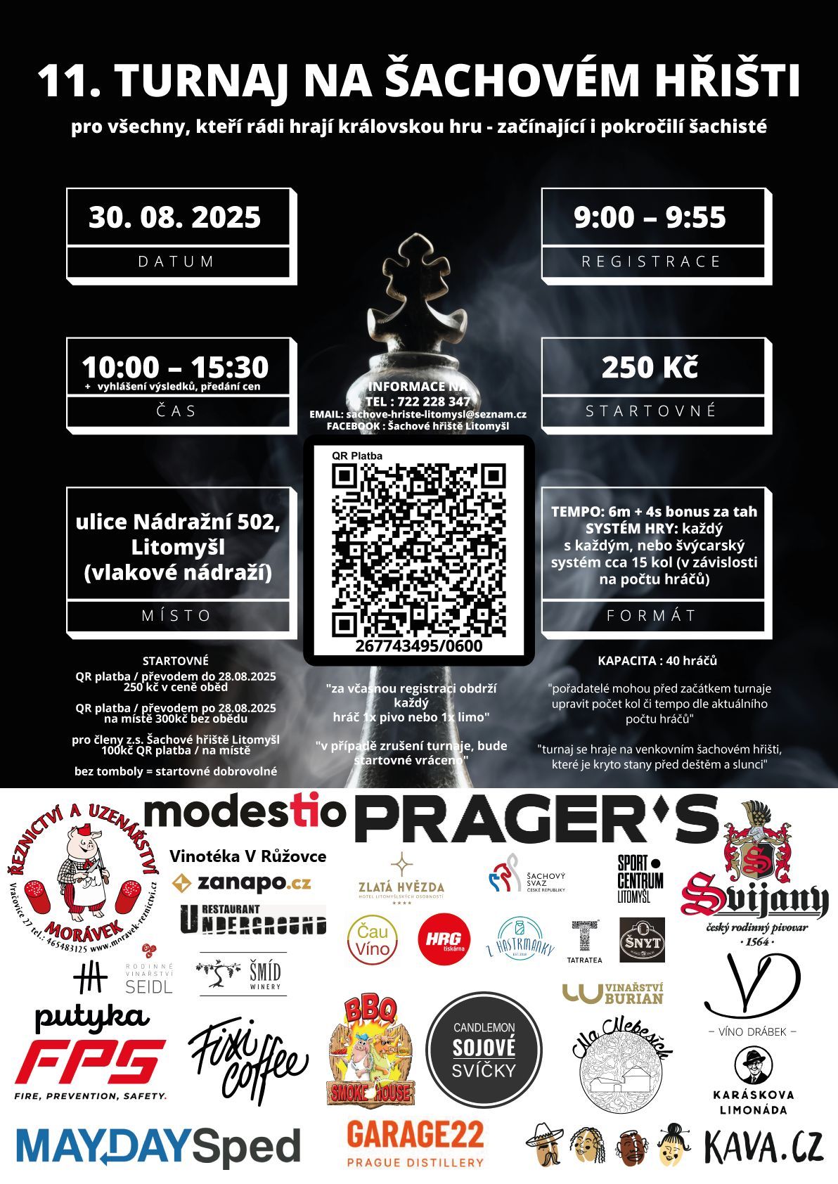 11. turnaj na šachovém hřišti