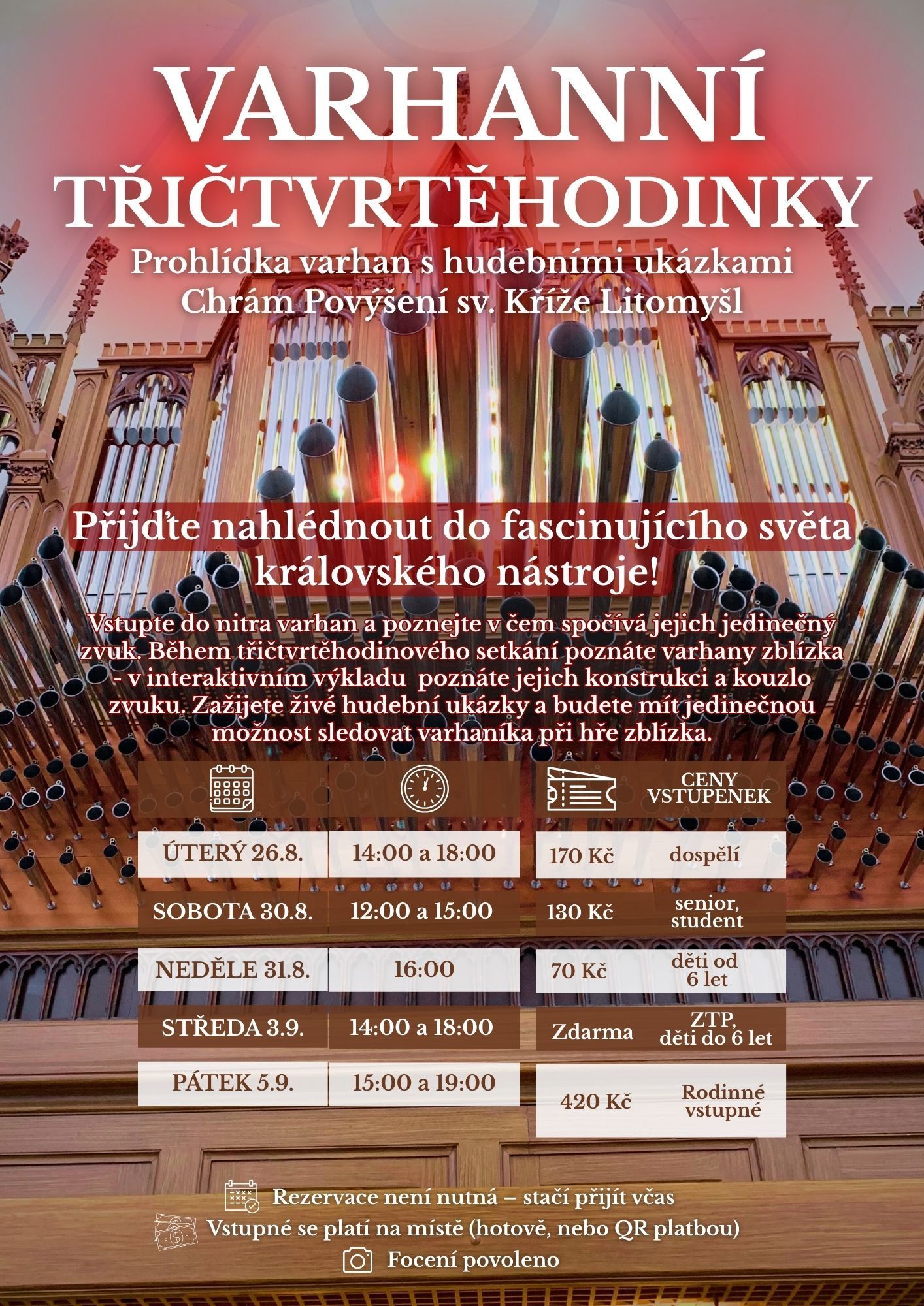 Varhanní třičtvrtěhodinka