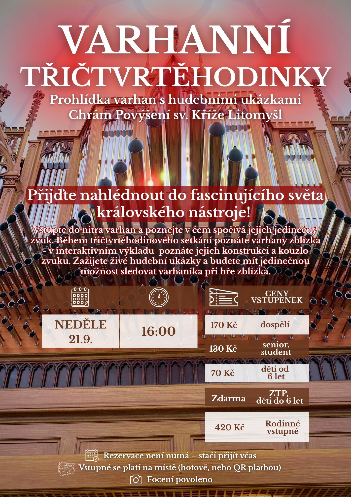 Varhanní třičtvrtěhodinka