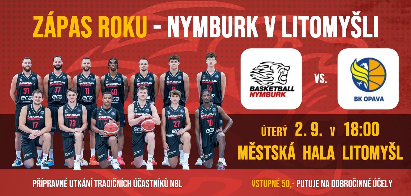 Basketbal: Basketbal Nymburk vs. BK Opava