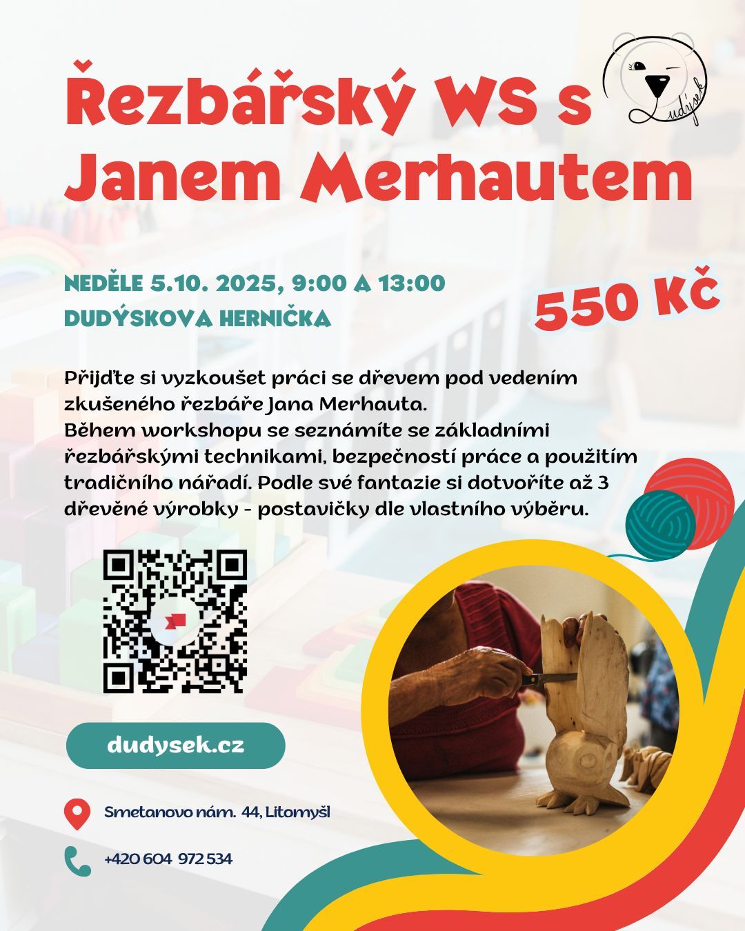 obrázek k Řezbářský kurz s Janem Merhautem