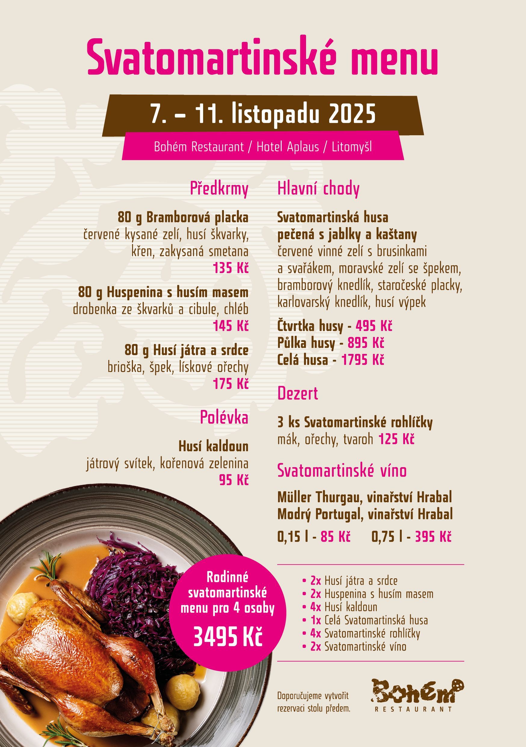 Svatomartinské menu