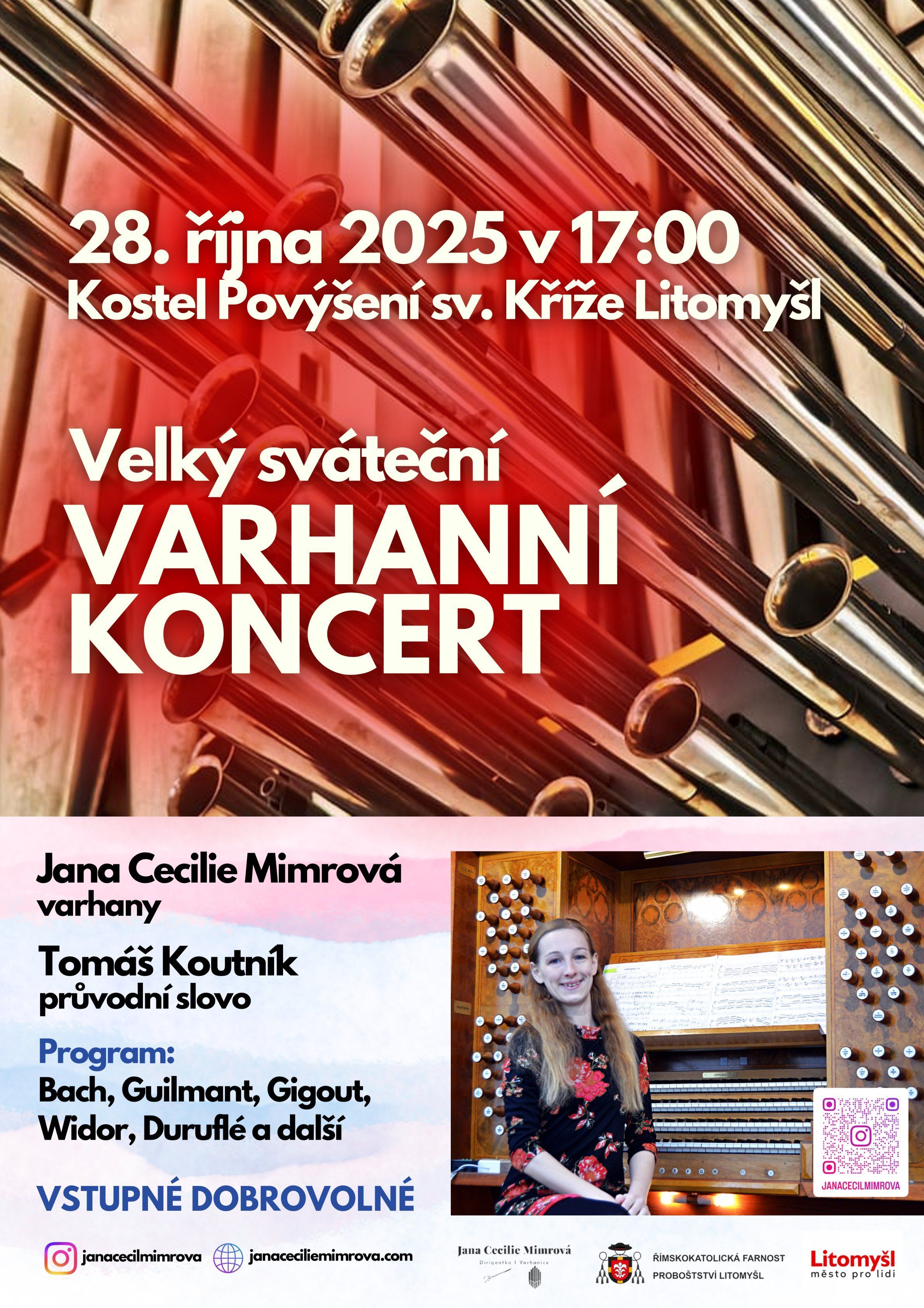 Varhanní koncert ke Dni vzniku samostatného československého státu