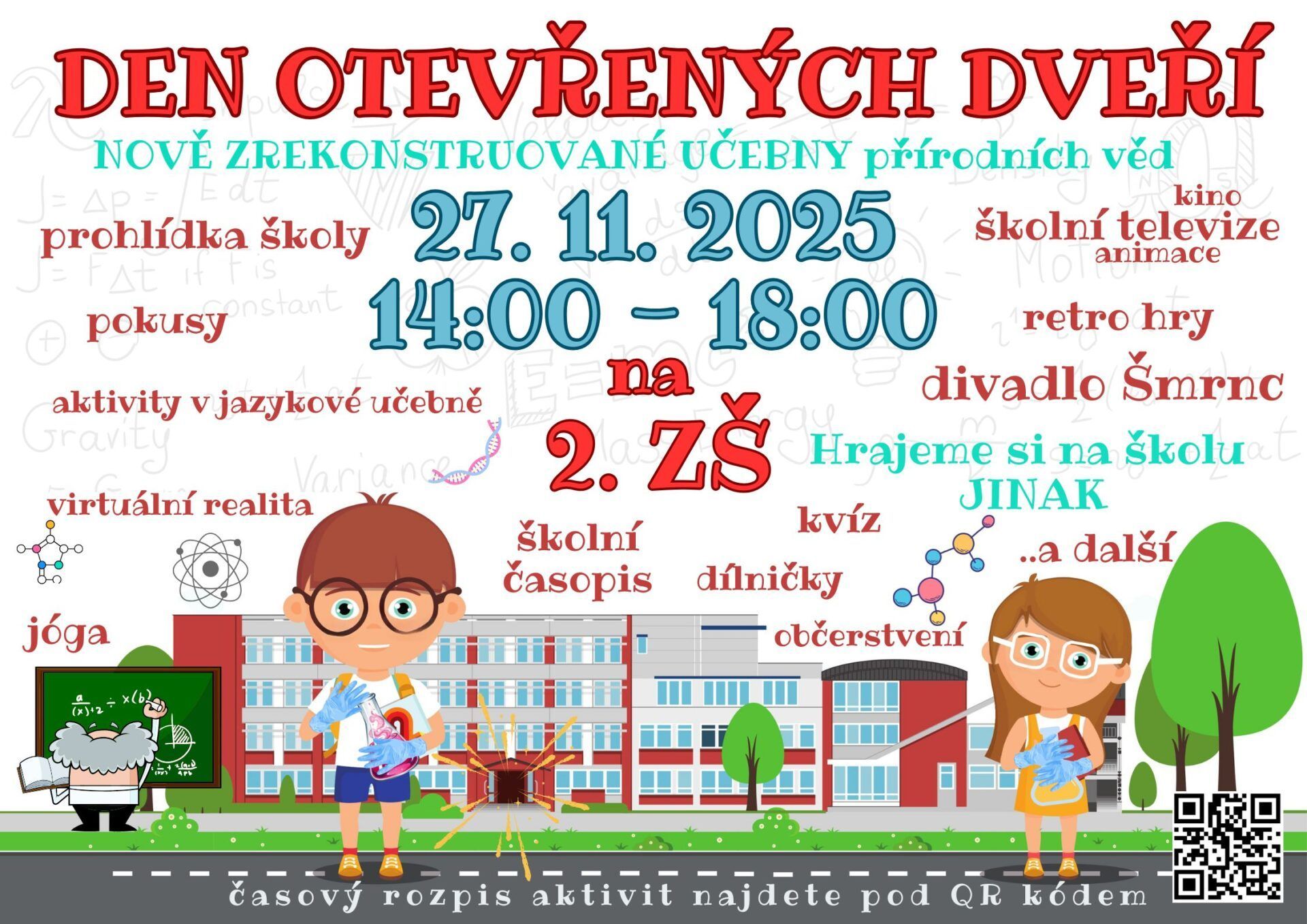 Den otevřených dveří na ZŠ U Školek