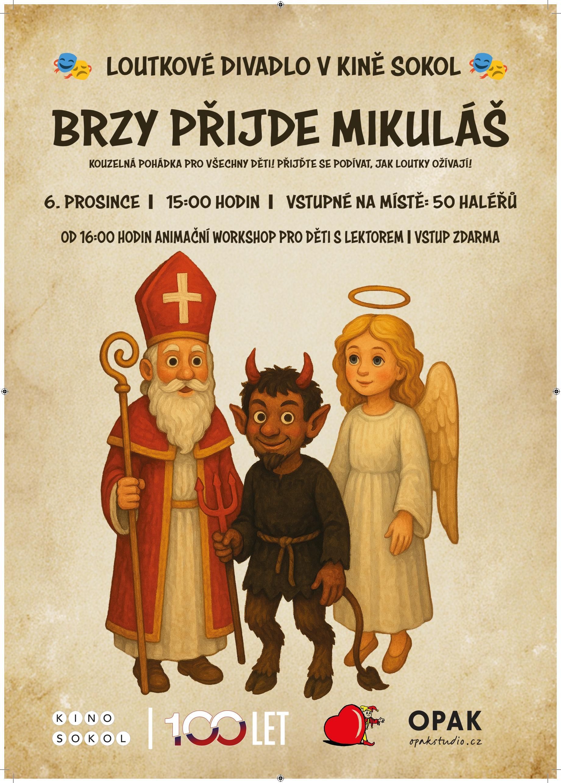 100 let kina: Brzy přijde Mikuláš