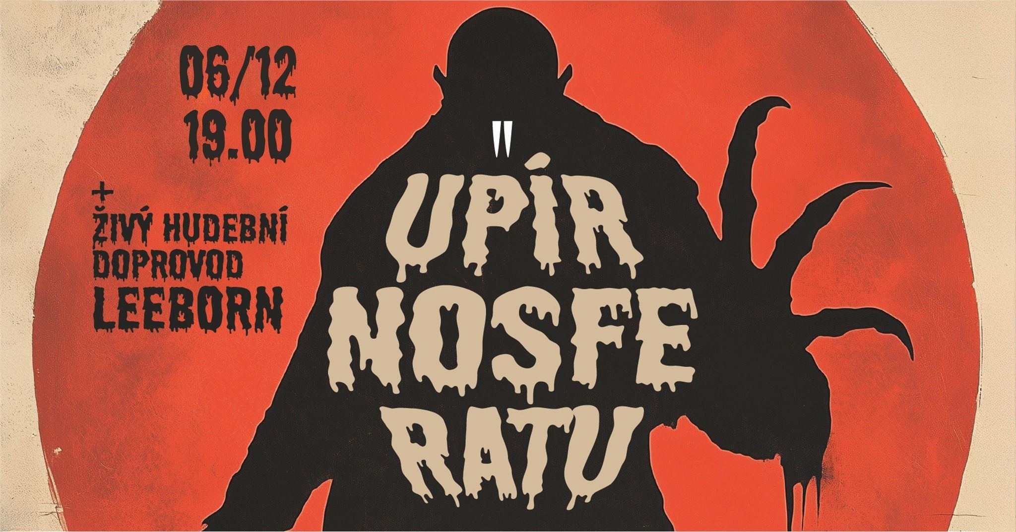 100 let kina: Upír Nosferatu (projekce s živou hudbou)