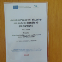 Jednání Pracovní skupiny pro rozvoj čtenářské gramotnosti