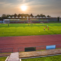 obrázek k Městský stadion Černá hora s nově zastřešenou tribunou a zimním stadionem