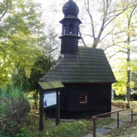 obrázek k Dřevěný kostelík v Kozlově