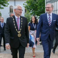 obrázek k Na den centrem EU – Litomyšl přivítala Evropskou komisi a vládu