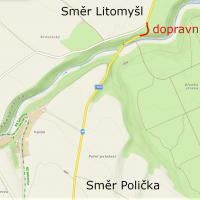 obrázek k Silnice II/360 Litomyšl - Polička