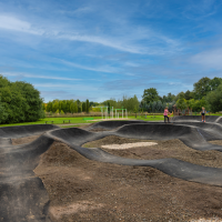 Pumptrackové hřiště  na  "Wembley" 