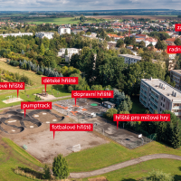 obrázek k Pumptrackové hřiště  na  "Wembley" 