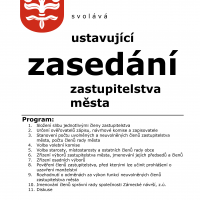 obrázek k Pozvánka na ustavující zasedání zastupitelstva